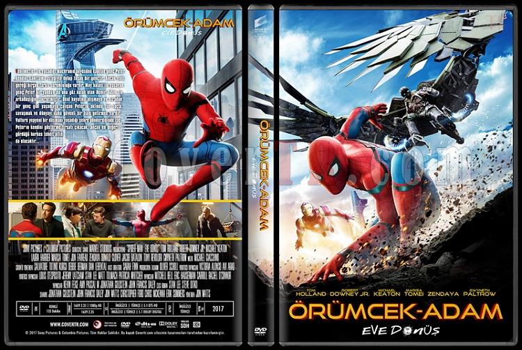 Spider-Man: Homecoming (rmcek-Adam: Eve Dn) - Custom Dvd Cover - Trke [2017]-1jpg