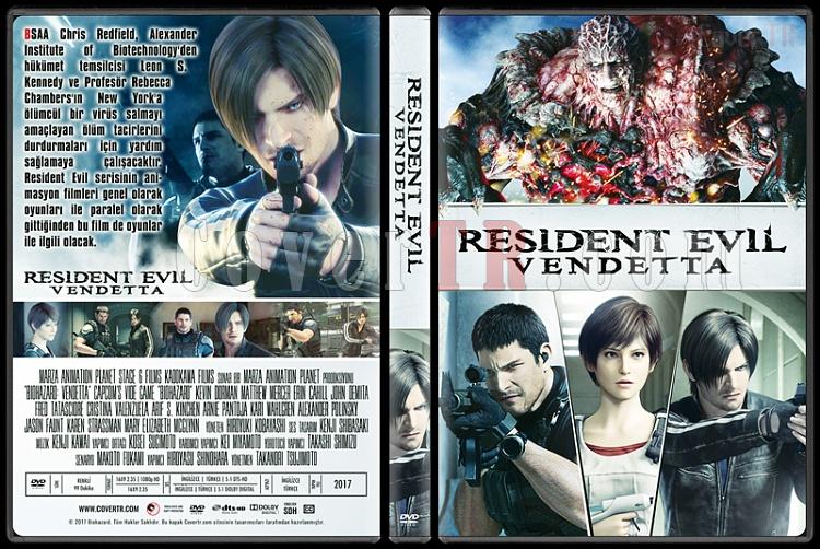 Resident Evil: Vendetta - Custom Dvd Cover - Trke [2017]-1jpg