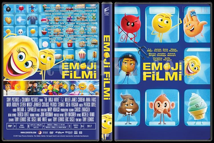 The Emoji Movie (Emoji Filmi) - Custom Dvd Cover - Trke [2017]-1jpg