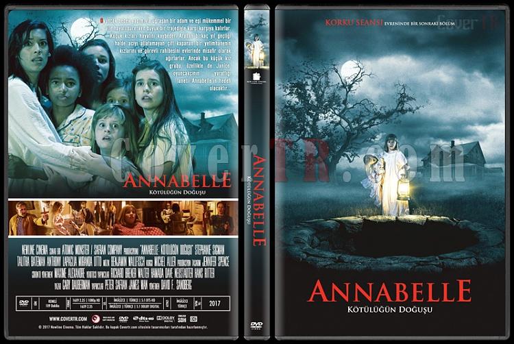 Annabelle: Creation (Annabelle: Ktln Douu) - Custom Dvd Cover - Trke [2017]-1jpg