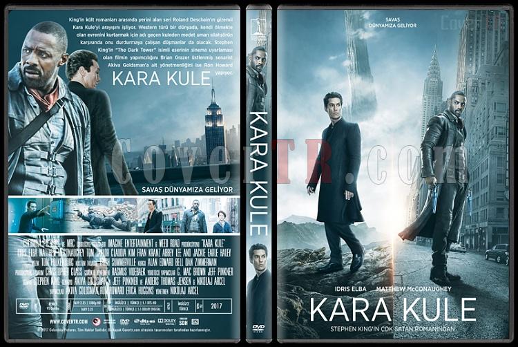 The Dark Tower (Kara Kule) - Custom Dvd Cover - Trke [2017]-1jpg