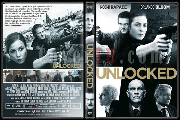 Unlocked (Gizli Kod) - Custom Dvd Cover - Trke [2017]-1jpg