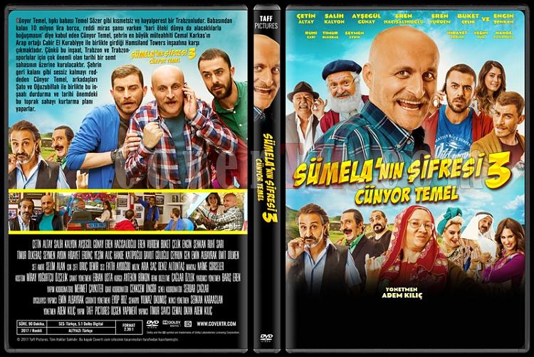 Sümela'nın Şifresi 3: Cünyor Temel - Custom Dvd Cover - Türkçe [2017]-1jpg