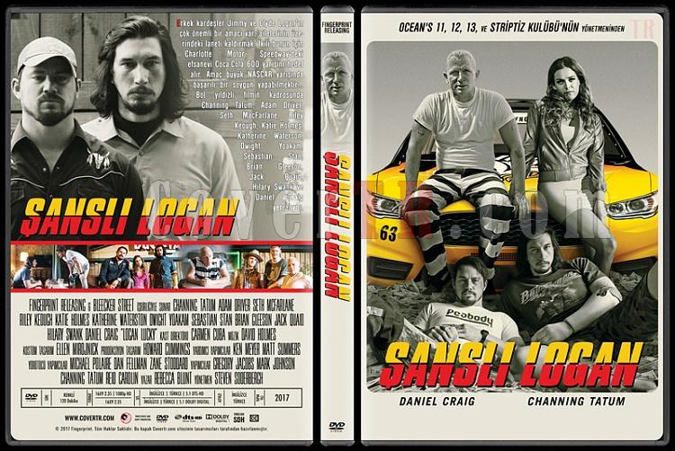 Logan Lucky (ansl Logan) - Custom Dvd Cover - Trke [2017]-2jpg