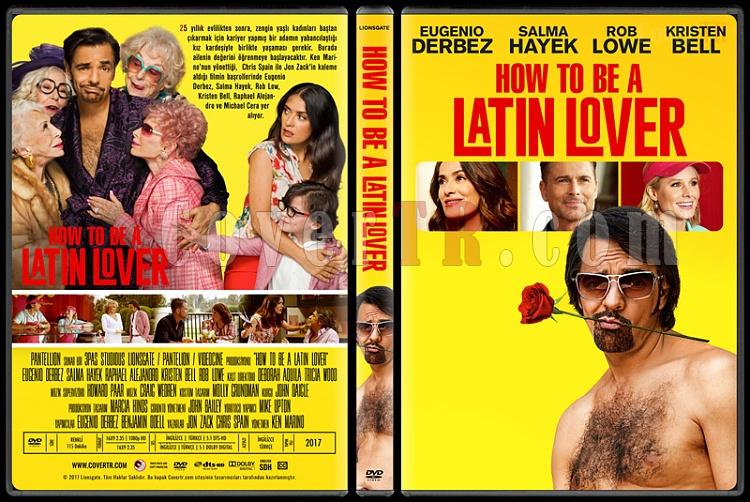 How to Be a Latin Lover - Custom Dvd Cover - Trke [2017]-1jpg