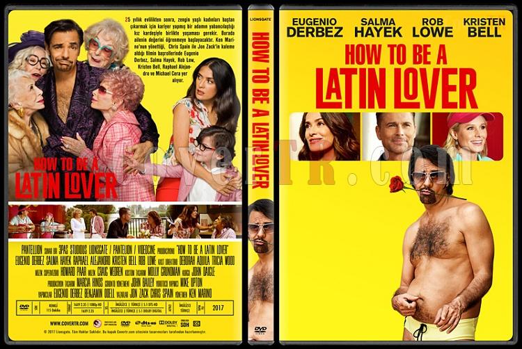 How to Be a Latin Lover - Custom Dvd Cover - Trke [2017]-2jpg