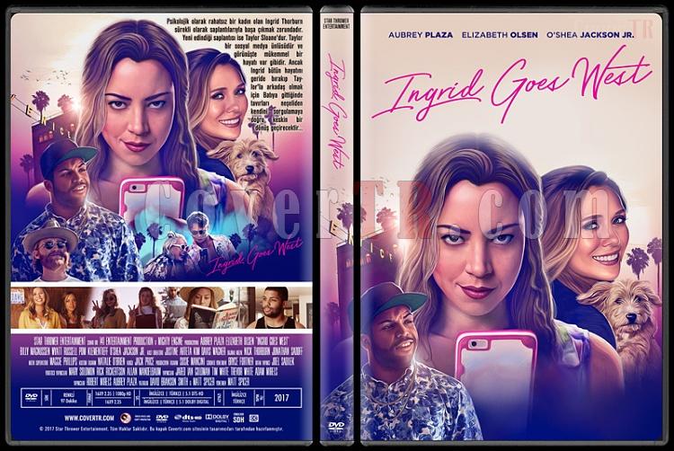 Ingrid Goes West - Custom Dvd Cover - Trke [2017]-1jpg