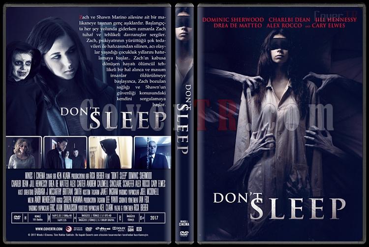 Don't Sleep - Custom Dvd Cover - Trke [2017]-1jpg