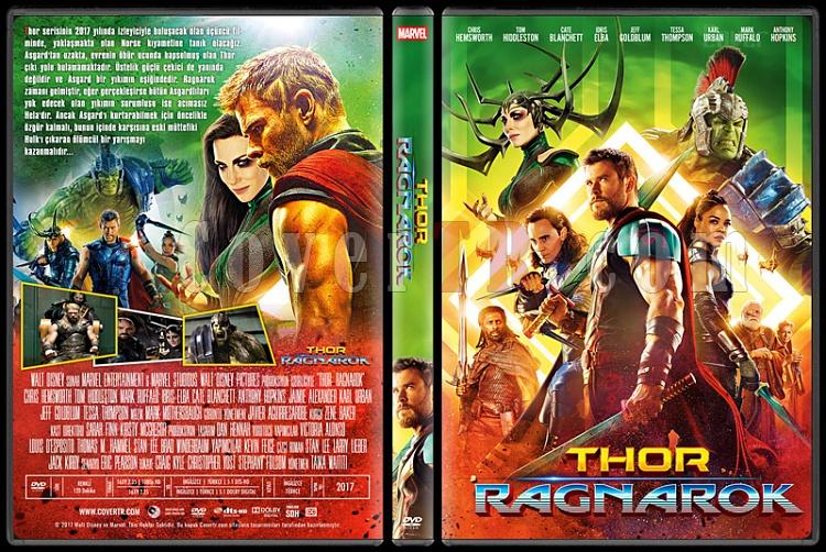 Thor: Ragnarok - Custom Dvd Cover - Trke [2017]-1jpg