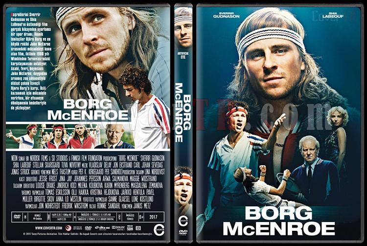 Borg McEnroe - Custom Dvd Cover - Trke [2017]-1jpg