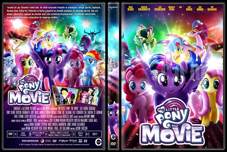 My Little Pony: The Movie - Custom Dvd Cover - Türkçe [2017]-1jpg