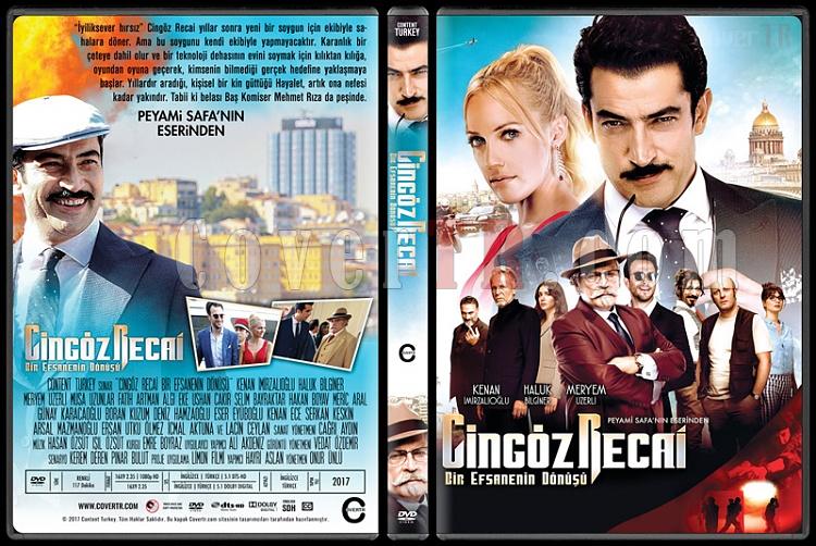 Cingz Recai: Bir Efsanenin Dn - Custom Dvd Cover - Trke [2017]-1jpg