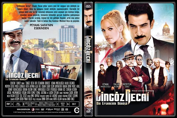 Cingz Recai: Bir Efsanenin Dn - Custom Dvd Cover - Trke [2017]-1jpg