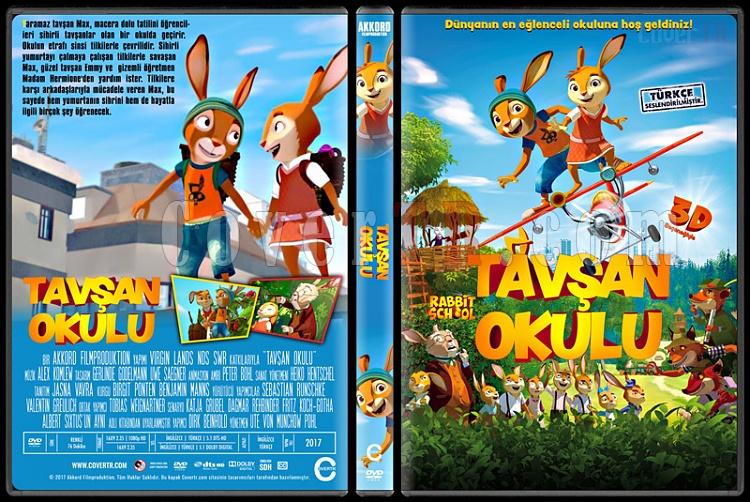 Rabbit School: Guardians of the Golden Egg (Tavan Okulu) - Custom Dvd Cover - Trke [2017]-1jpg