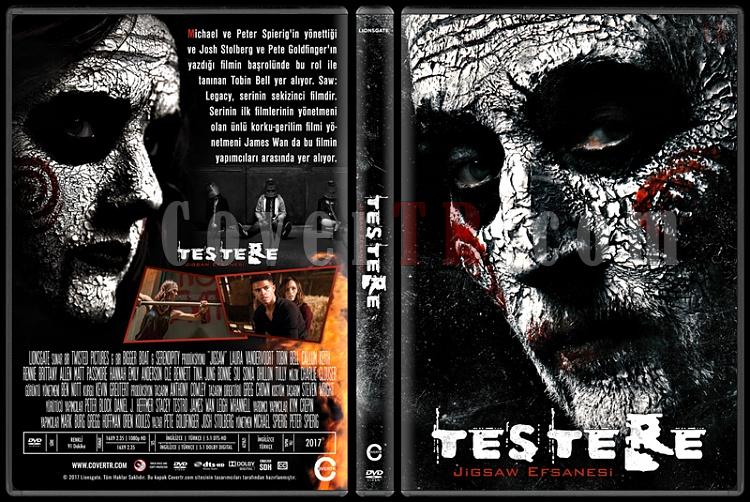 Jigsaw (Testere: Jigsaw Efsanesi) - Custom Dvd Cover - Trke [2017]-1jpg