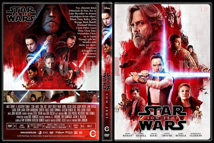 Star Wars: The Last Jedi (Star Wars: Son Jedi) - Custom Dvd Cover - Trke [2017]-1jpg