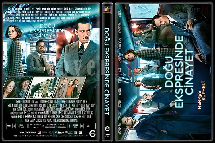 Murder on the Orient Express (Dou Ekspresinde Cinayet) - Custom Dvd Cover - Trke [2017]-1jpg