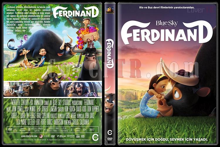 Ferdinand - Custom Dvd Cover - Trke [2017]-1jpg