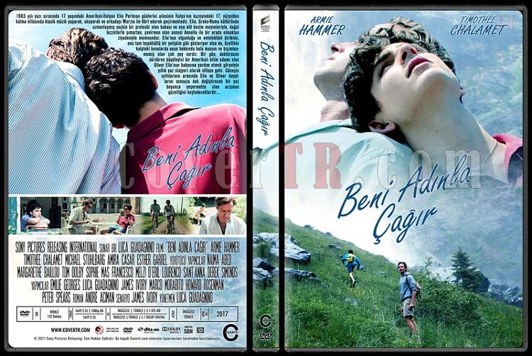 Call Me by Your Name (Beni Adnla ar) - Custom Dvd Cover - Trke [2017]-1jpg