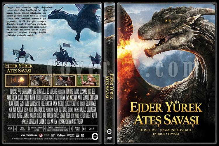 Dragonheart: Battle for the Heartfire (Ejder Yrek: Ate Sava) - Custom Dvd Cover - Trke [2017]-1jpg