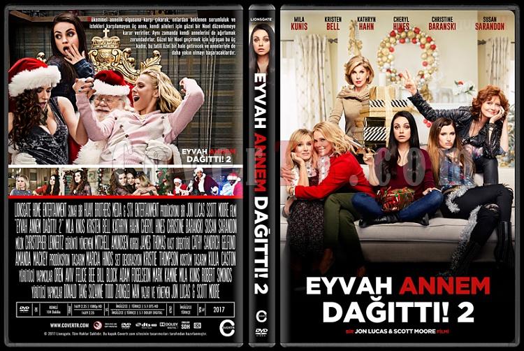 A Bad Moms Christmas (Eyvah Annem Datt! 2) - Custom Dvd Cover - Trke [2017]-1jpg