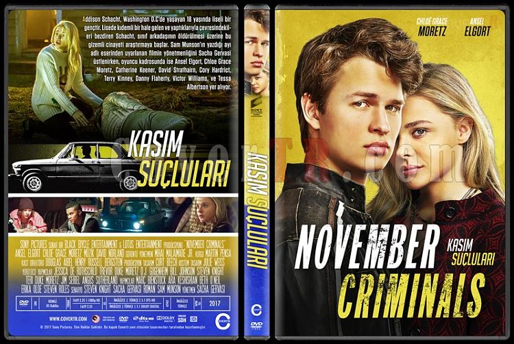 November Criminals (Kasm Sulular) - Custom Dvd Cover - Trke [2017]-1jpg