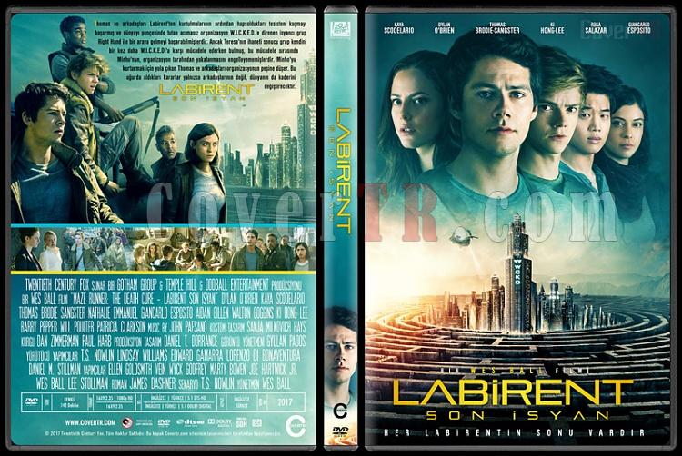 Maze Runner: The Death Cure (Labirent: Son syan) - Custom Dvd Cover - Trke [2018]-1jpg