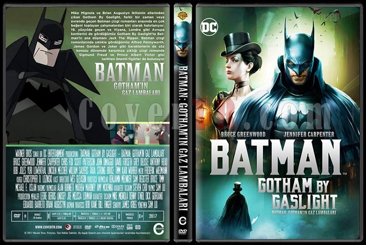 Batman: Gotham by Gaslight  (Batman: Gotham'ın Gaz Lambaları) - Custom Dvd Cover - Türkçe [2018]-1jpg