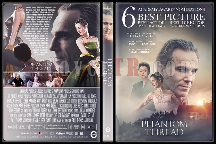 Phantom Thread - Custom Dvd Cover - Trke [2017]-1jpg