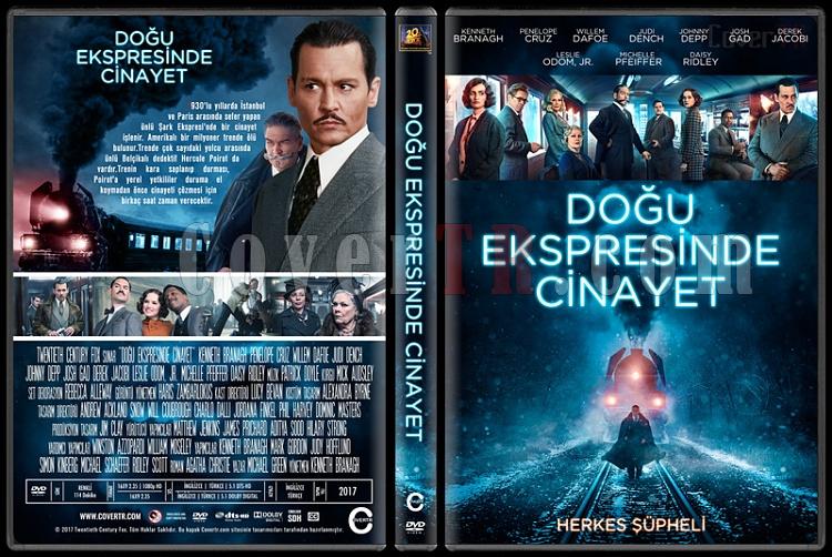 Murder on the Orient Express (Dou Ekspresinde Cinayet) - Custom Dvd Cover - Trke [2017]-1jpg