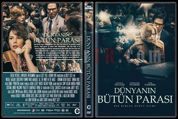 All the Money in the World (Dnyann Btn Paras) - Custom Dvd Cover - Trke [2017]-1jpg