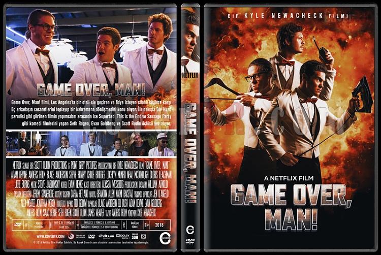 Game Over, Man! - Custom Dvd Cover - Trke [2018]-1jpg