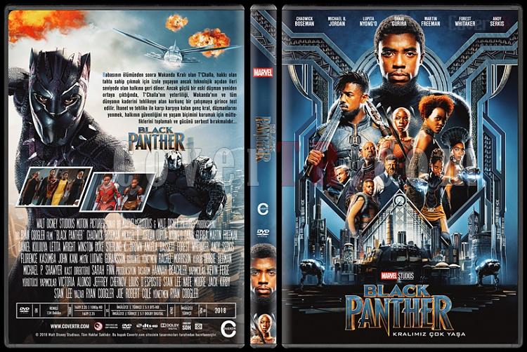 Black Panther (Kara Panter) - Custom Dvd Cover - Trke [2018]-3jpg