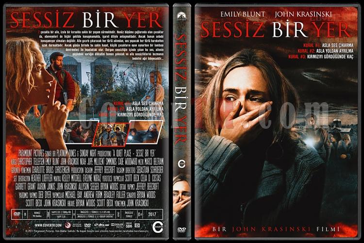 A Quiet Place (Sessiz Bir Yer) - Custom Dvd Cover - Trke [2018]-1jpg