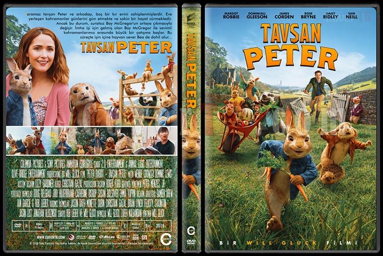 Peter Rabbit (Tavan Peter) - Custom Dvd Cover - Trke [2018]-1jpg