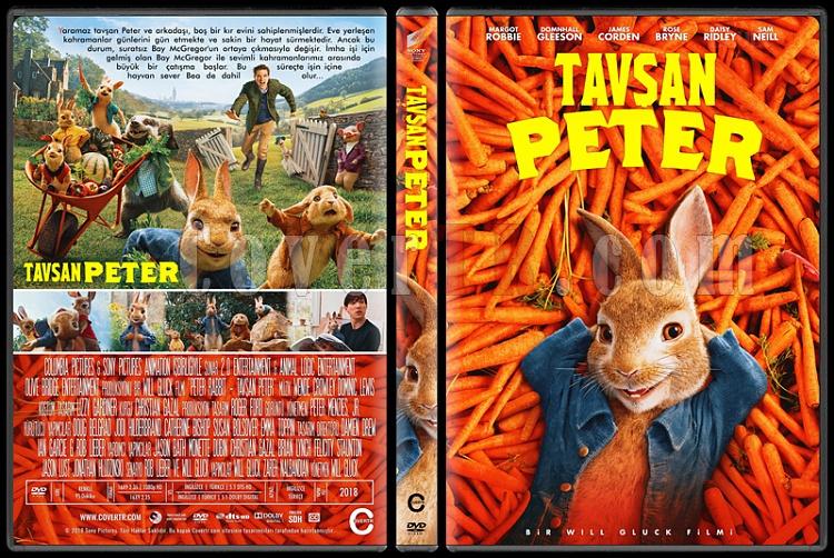 Peter Rabbit (Tavan Peter) - Custom Dvd Cover - Trke [2018]-2jpg