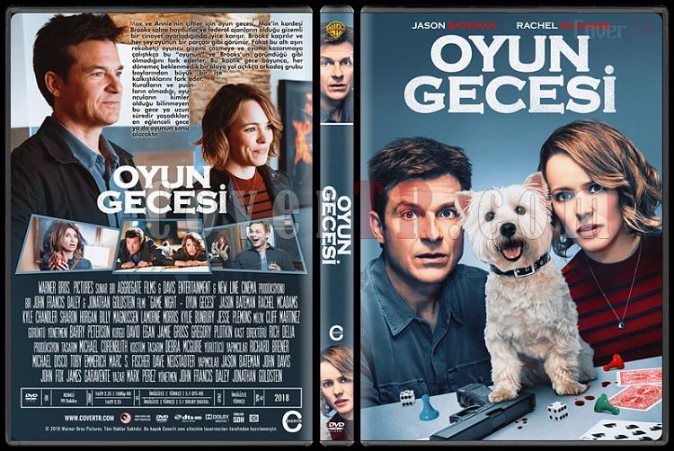 Game Night (Oyun Gecesi) - Custom Dvd Cover - Trke [2018]-1jpg