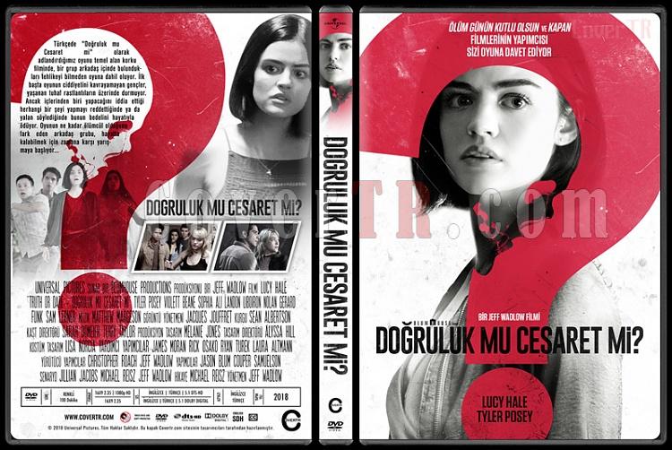 Truth or Dare (Doruluk Mu Cesaret Mi?) - Custom Dvd Cover - Trke [2018]-2jpg