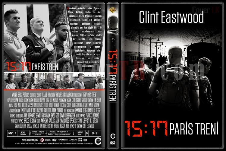 The 15:17 to Paris (15:17 Paris Treni) - Custom Dvd Cover - Trke [2018]-1jpg