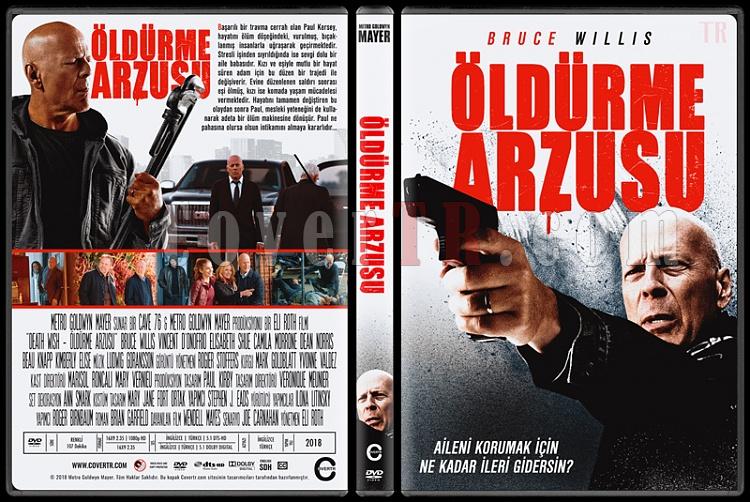 Death Wish (ldrme Arzusu) - Custom Dvd Cover - Trke [2018]-01jpg