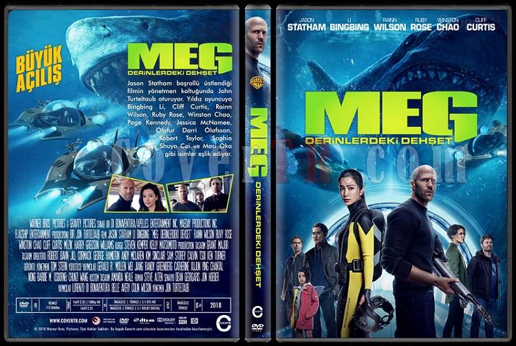 The Meg (Meg: Derinlerdeki Dehşet) - Custom Dvd Cover - Türkçe [2018]-04jpg