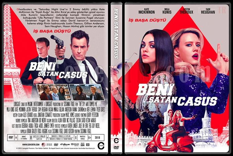 The Spy Who Dumped Me (Beni Satan Casus) - Custom Dvd Cover - Trke [2018]-01jpg