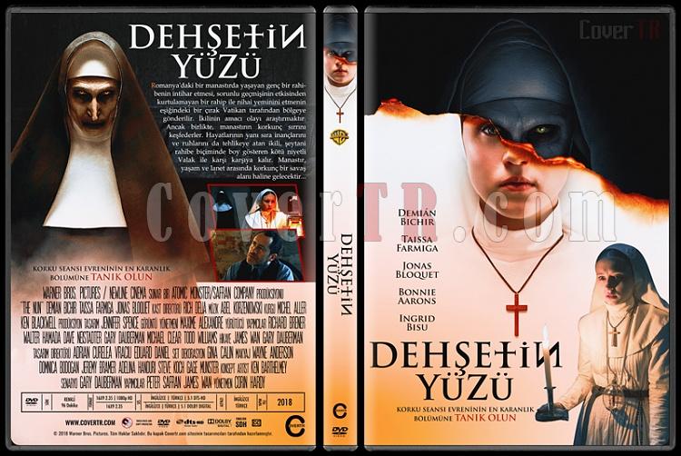 The Nun (Dehetin Yz) - Custom Dvd Cover - Trke [2018]-01jpg