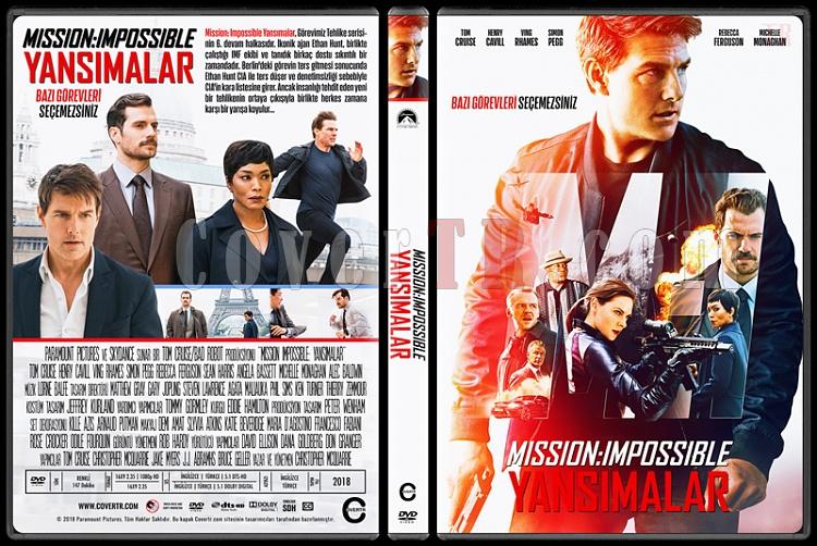 Mission: Impossible - Fallout (Mission: Impossible - Yansmalar) - Custom Dvd Cover - Trke [2018]-04jpg