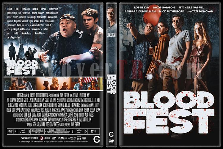 Blood Fest - Custom Dvd Cover - Trke [2018]-04jpg