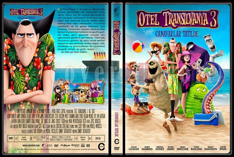 Hotel Transylvania 3: Summer Vacation (Otel Transilvanya 3: Yaz Tatili) - Custom Dvd Cover - Trke [2018]-01jpg