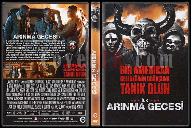 The First Purge (lk Arnma Gecesi) - Custom Dvd Cover - Trke [2018]-01jpg