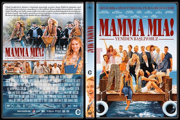 Mamma Mia! Here We Go Again (Mamma Mia! Yeniden Balyoruz) - Custom Dvd Cover - Trke [2018]-02jpg