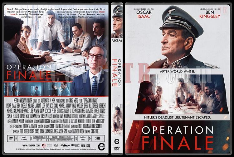 Operation Finale - Custom Dvd Cover - Türkçe [2018]-01jpg