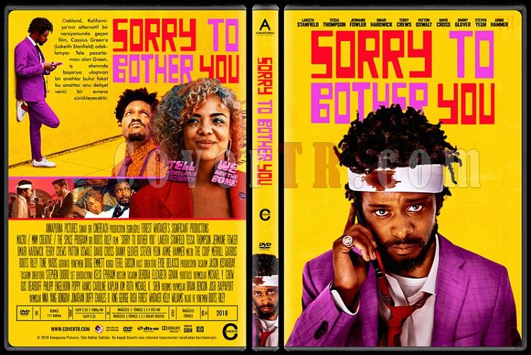Sorry To Bother You - Custom Dvd Cover - Türkçe [2018]-1jpg